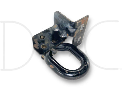 08-10 Ford F250 F350 LH Bumper Bracket Tow Hook Loop Black 7C34-17A954-AB *Blem*