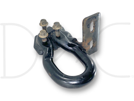 08-10 Ford F250 F350 RH Bumper Bracket Tow Hook Loop Black 7C34-17A954-Bb *Blem*