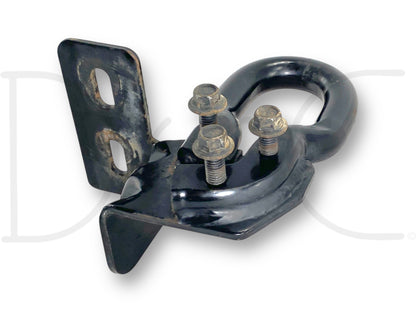 08-10 Ford F250 F350 RH Bumper Bracket Tow Hook Loop Black 7C34-17A954-Bb *Blem*
