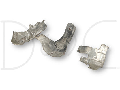 08-10 Ford F250 F350 6.4 6.4L Turbo Heat Shield Set Upper And Lower Shields