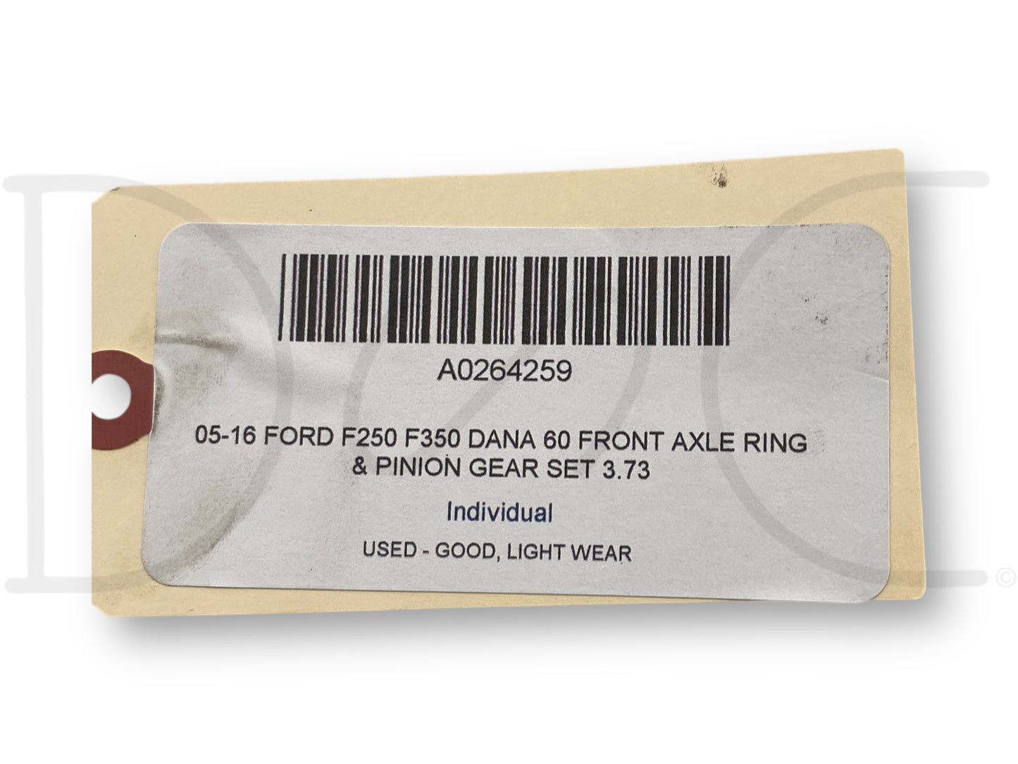 05-16 Ford F250 F350 DANA 60 Front Axle Ring & Pinion Gear Set 3.73