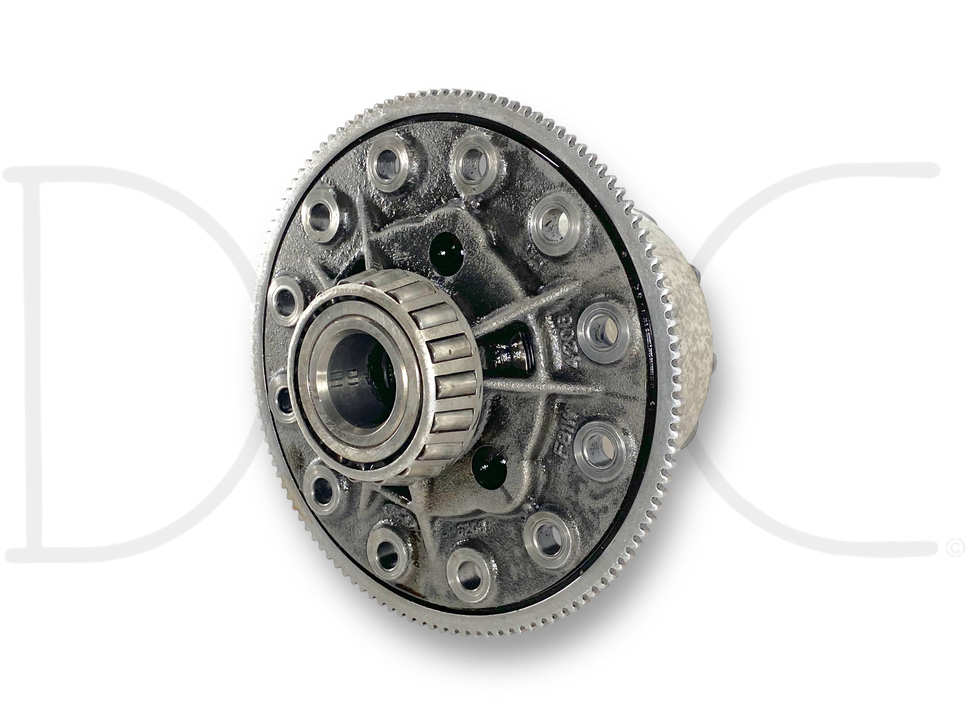 05-10 Ford F250 F350 SRW Sterling 10.5 Rear Axle Diff Carrier Limited Slip used part with light wear and scratches on the carrier housing, removed from a 2008 Ford F-250 King Ranch 6.4L Powerstroke diesel, compatible with 2005-2010 Ford F-250 and F-350 trucks.