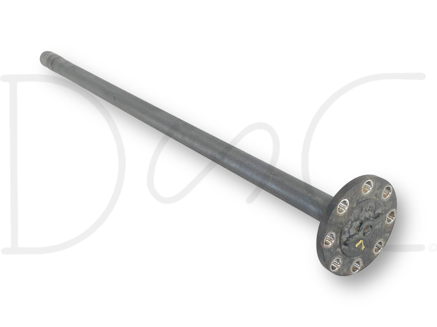 05-10 Ford F250 F350 SRW Sterling 10.5 Rear Axle Shaft LH Left Driver 35 Spline, used with light wear, removed from a 2008 Ford F-250 King Ranch 6.4L Powerstroke, designed for 2005-2010 Ford F-250 and F-350 trucks, genuine OE quality part.
