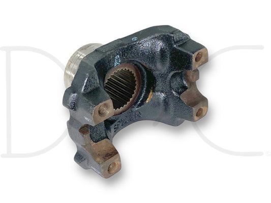 99-16 Ford F250 F350 4WD 4X4 DANA 60 Front Axle Driveshaft Pinion Yoke 1350 OEM, used in good condition with light wear, removed from a 2008 Ford F-250 King Ranch 6.4L diesel, designed for reliable fit on Ford Super Duty trucks from 1999 to 2016.