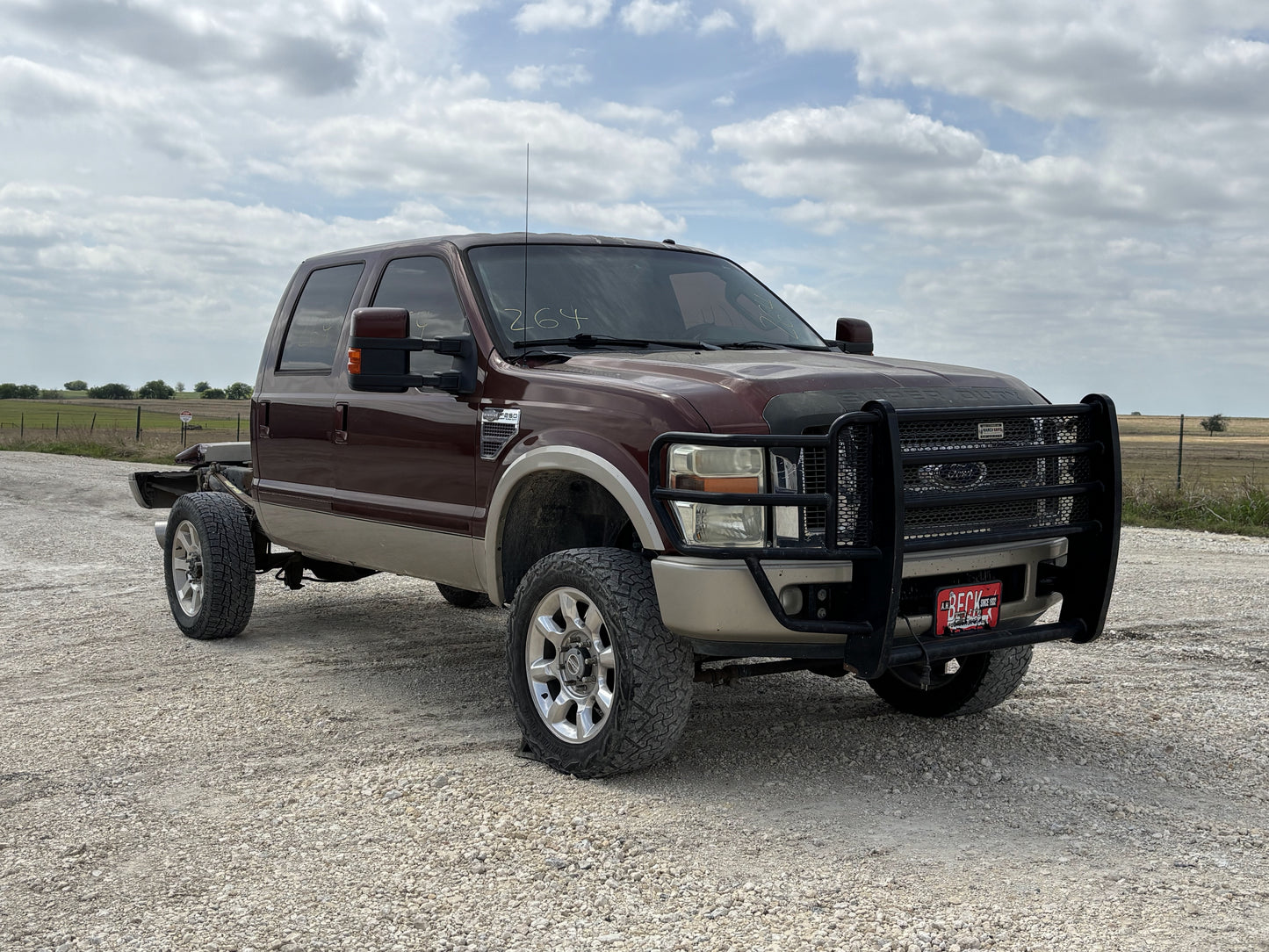 08-16 Ford F250 F350 Rear Leaf Spring Code F