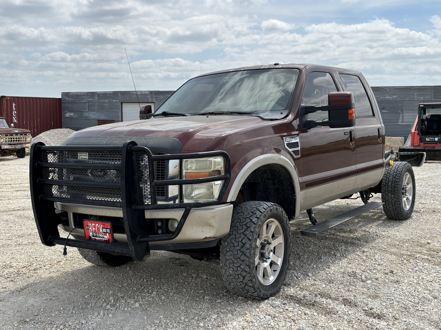 08-16 Ford F250 F350 Rear Leaf Spring Code F