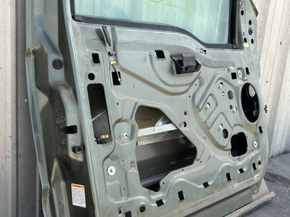 99-07 Ford F250 F350 Front LH Left Driver Door ST Green / AQ Tan Electric