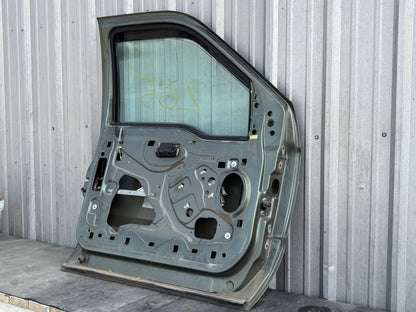 99-07 Ford F250 F350 Front LH Left Driver Door ST Green / AQ Tan Electric