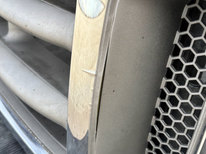 99-04 Ford F250 F350 Excursion Header Panel Green W/ Chrome/Tan Grill
