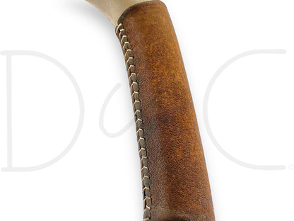 03-07 Ford F250 F350 King Ranch RH Right Passenger A-Pillar Grab Handle Leather