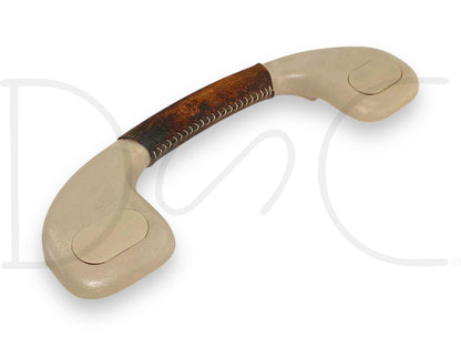 03-07 Ford F250 F350 King Ranch RH Right Passenger A-Pillar Grab Handle Leather