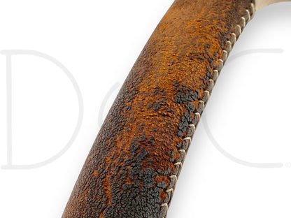 03-07 Ford F250 F350 King Ranch RH Right Passenger A-Pillar Grab Handle Leather