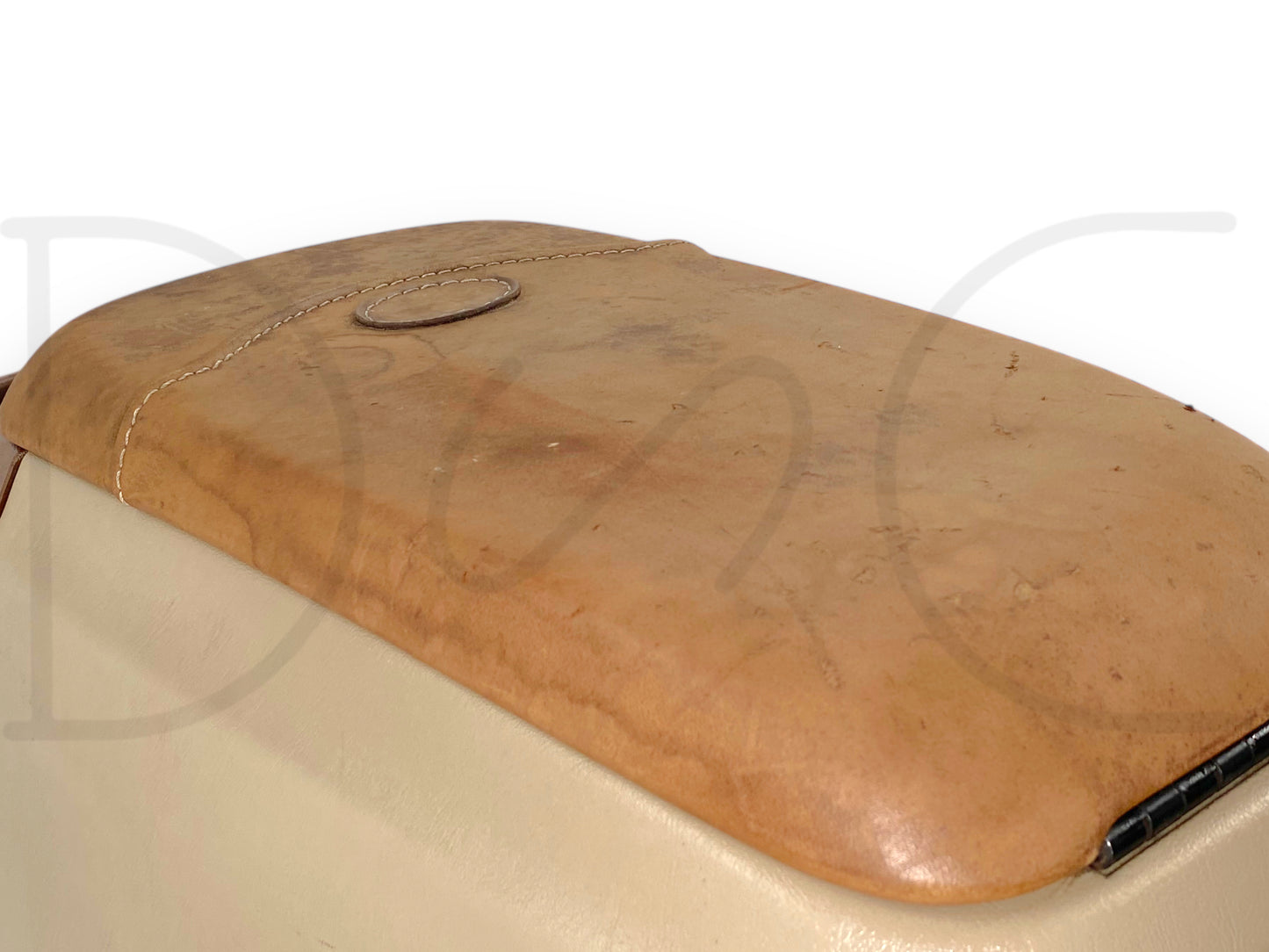 03-07 Ford F250 F350 King Ranch Super Duty Center Console Floor Storage Tan OE