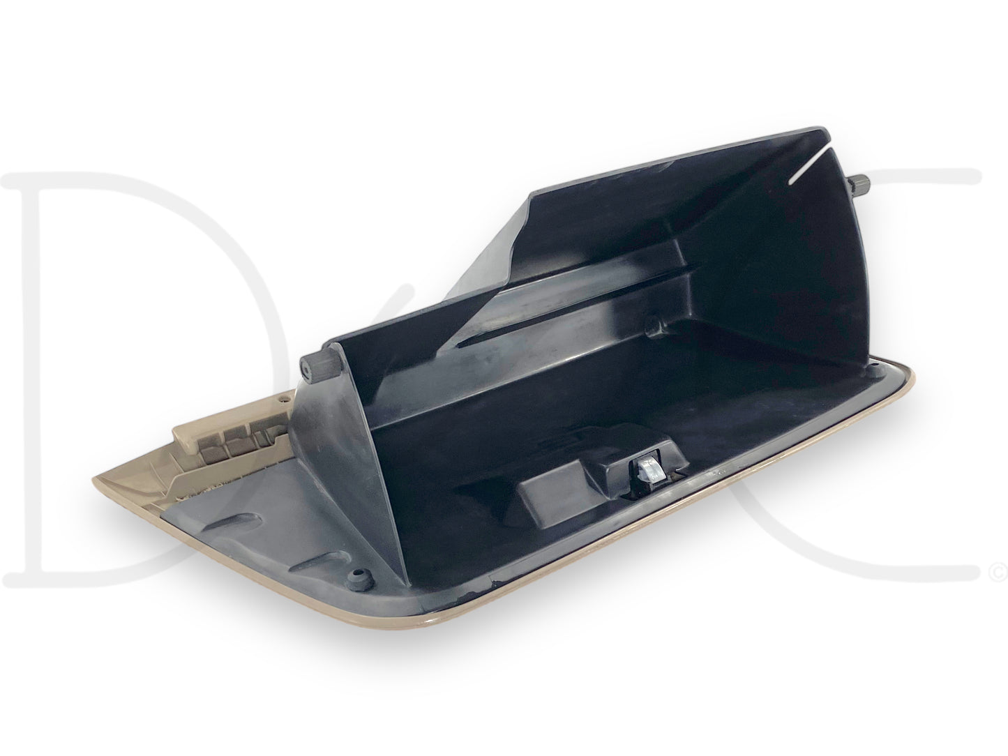 03-07 Ford F250 F350 Super Duty Tan Glove Box Storage Compartment
