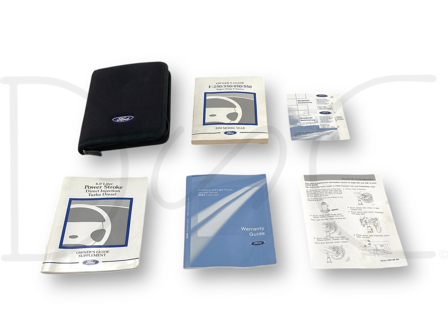 2004 Ford F250 F350 Super Duty 6.0 Diesel Owners Manual Guide Kit Packet OE 04