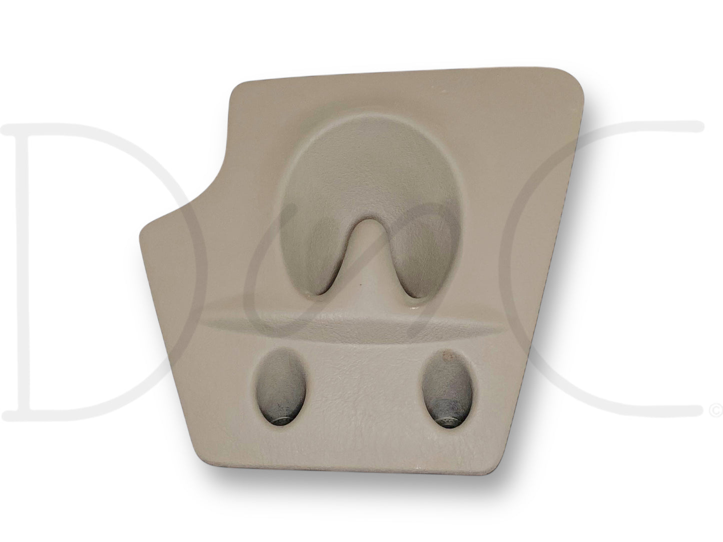 99-04 Ford F250 F350 Center Dash Trash Bag Hook Ashtray Delete Panel Tan OE, used good condition, tan plastic dash panel accessory for Ford Super Duty trucks.