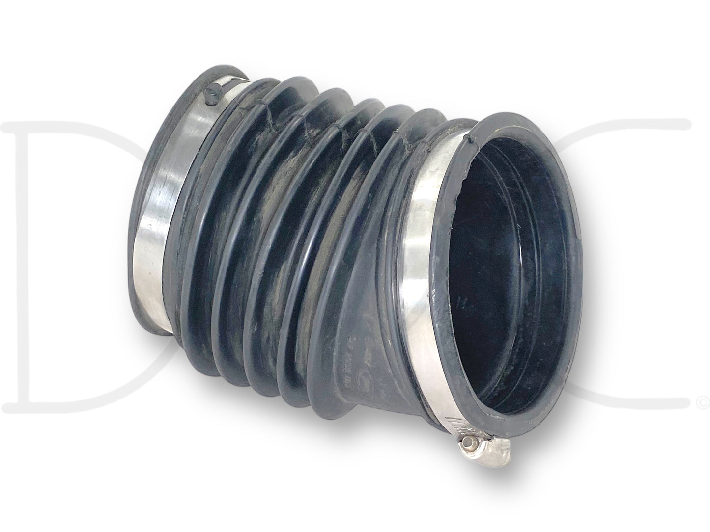 03-07 Ford F250 F350 6.0 6.0L Diesel Air Intake Flex Tube Duct OE 3C3U-9R504-AC used, good condition with light wear, removed from 2004 Ford F-250 King Ranch diesel truck.