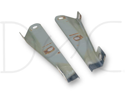 99-07 Ford F250 F350 Header Panel Bracket Set OE Mounts Pair RH Right LH Left