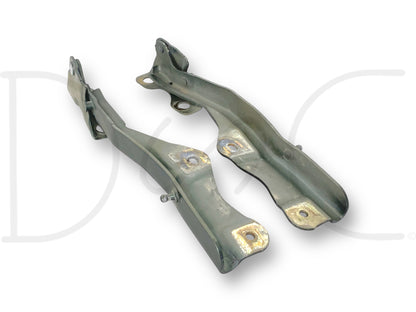 99-07 Ford F250 F350 Super Duty Hood Hinge Set Green Hood Hinges OE RH LH Pair
