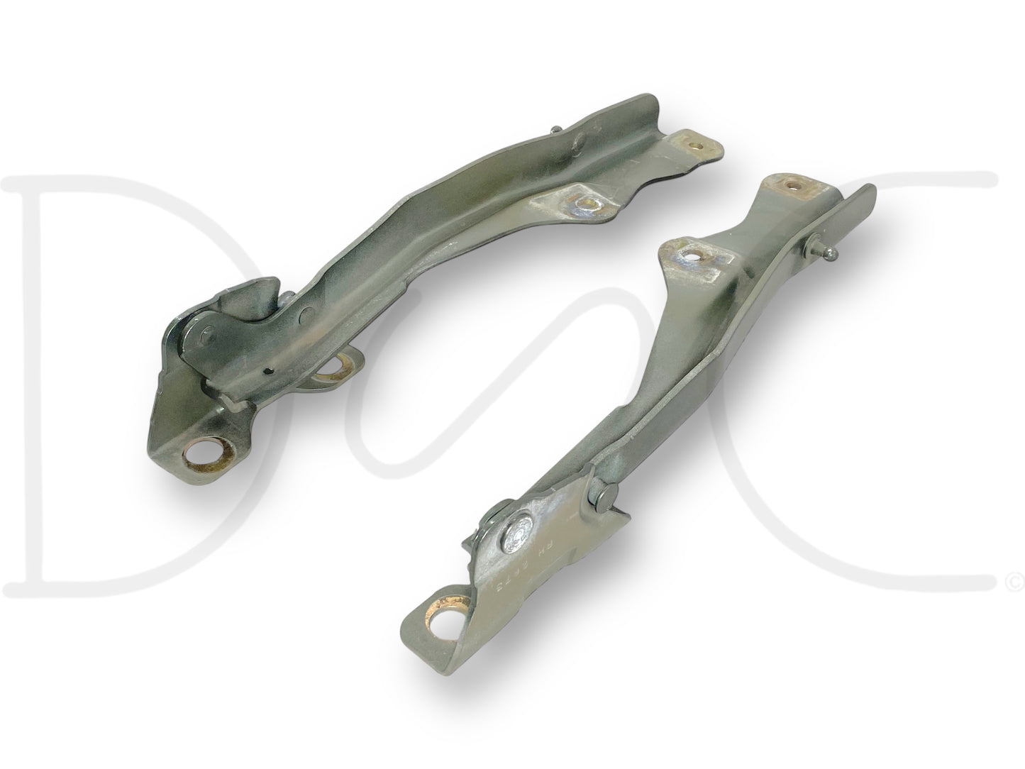 99-07 Ford F250 F350 Super Duty Hood Hinge Set Green Hood Hinges OE RH LH Pair