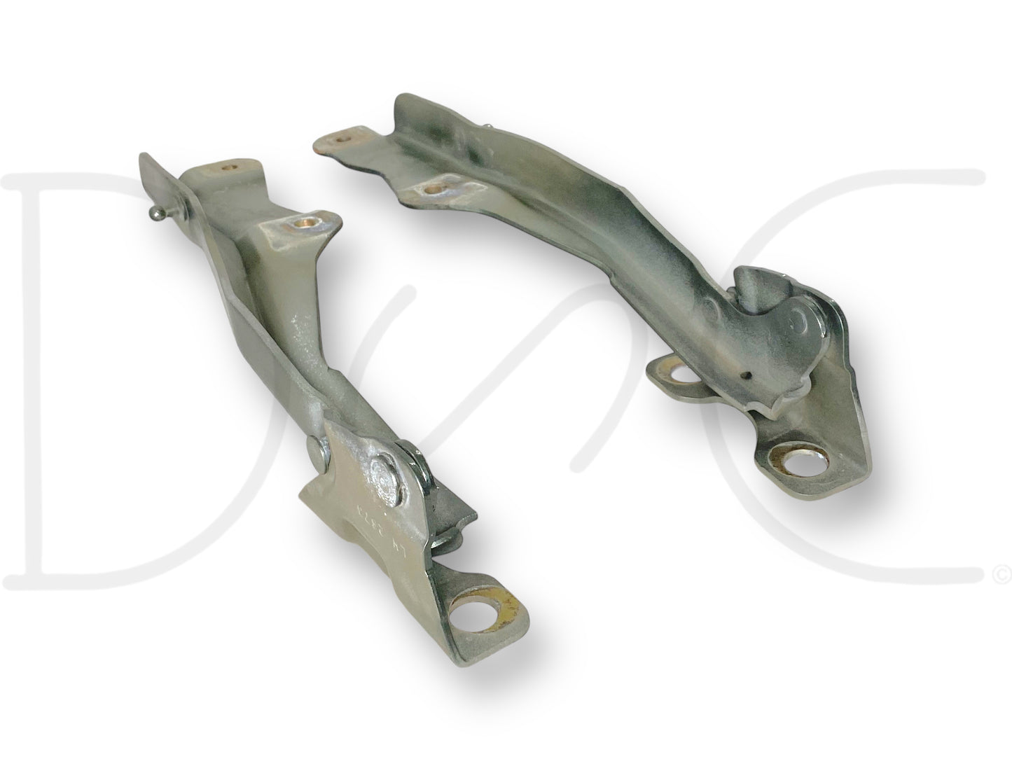 99-07 Ford F250 F350 Super Duty Hood Hinge Set Green Hood Hinges OE RH LH Pair