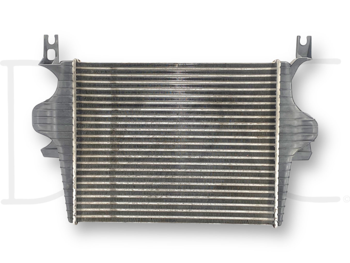 03-07 Ford F250 F350 6.0 6.0L Powerstroke Diesel Intercooler Charge Air Cooler used part with light wear, compatible with 2003-2007 Ford Super Duty trucks and Excursion models.