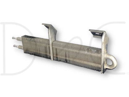 03-04 Ford F250 F350 6.0 6.0L Power Steering Fluid Cooler OE used part with light wear, removed from 2004 Ford F-250 King Ranch 6.0L diesel truck, compatible with Super Duty models.