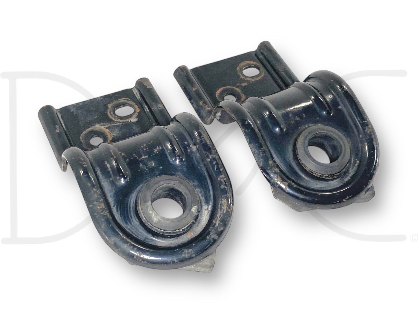 03-07 Ford F250 F350 Upper Radiator Mount Bracket Pair OE Brackets