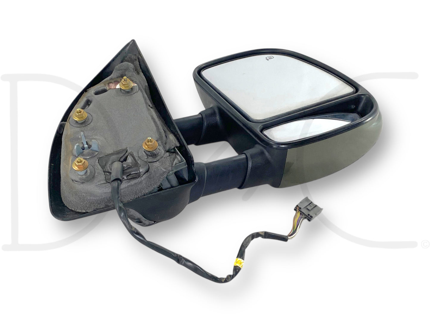 02-07 Ford F250 F350 RH Right Passenger Mirror Power Heat Signal St Green