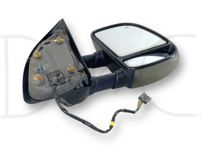 02-07 Ford F250 F350 RH Right Passenger Mirror Power Heat Signal St Green
