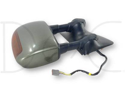 02-07 Ford F250 F350 RH Right Passenger Mirror Power Heat Signal St Green