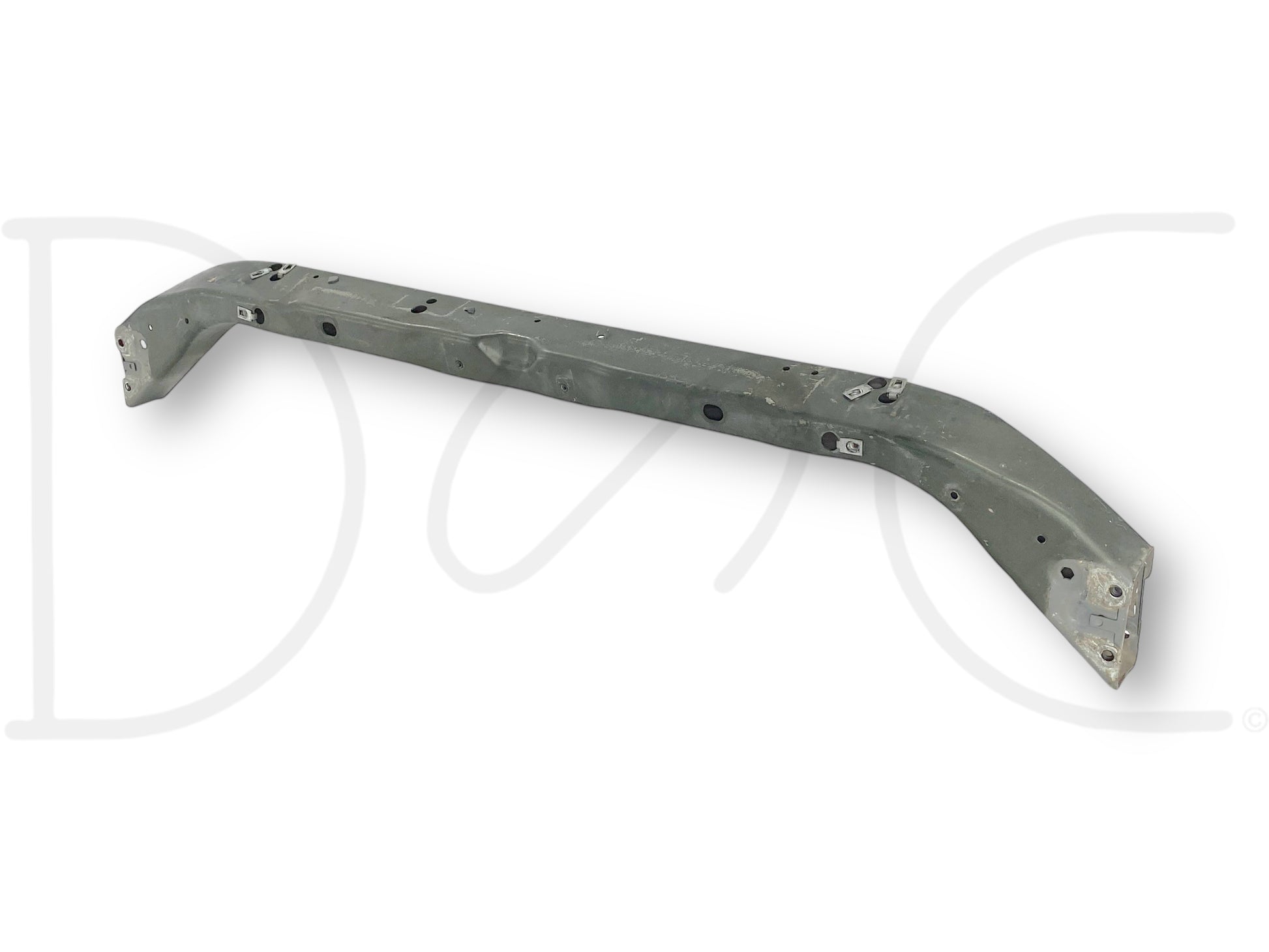 99-07 Ford F250 F350 Super Duty Upper Tie Bar Radiator Support Brace Crossmember, used good condition with light wear, compatible with 1999-2007 Ford Super Duty trucks.