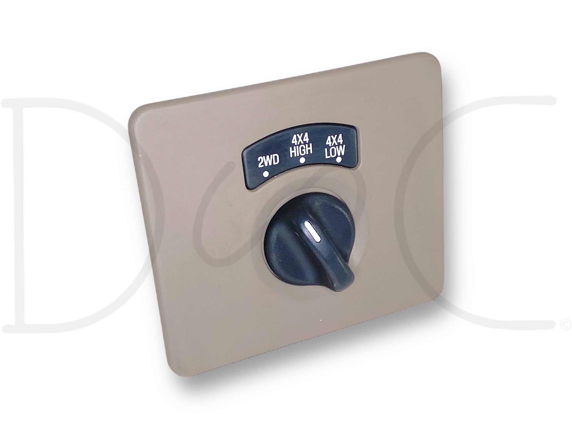 03-04 Ford F250 F350 King Ranch 4X4 4WD ESOF Transfer Case Switch Bezel Tan OEM, used with light wear, compatible with 2003-2004 Ford F-250 and F-350 King Ranch trucks.