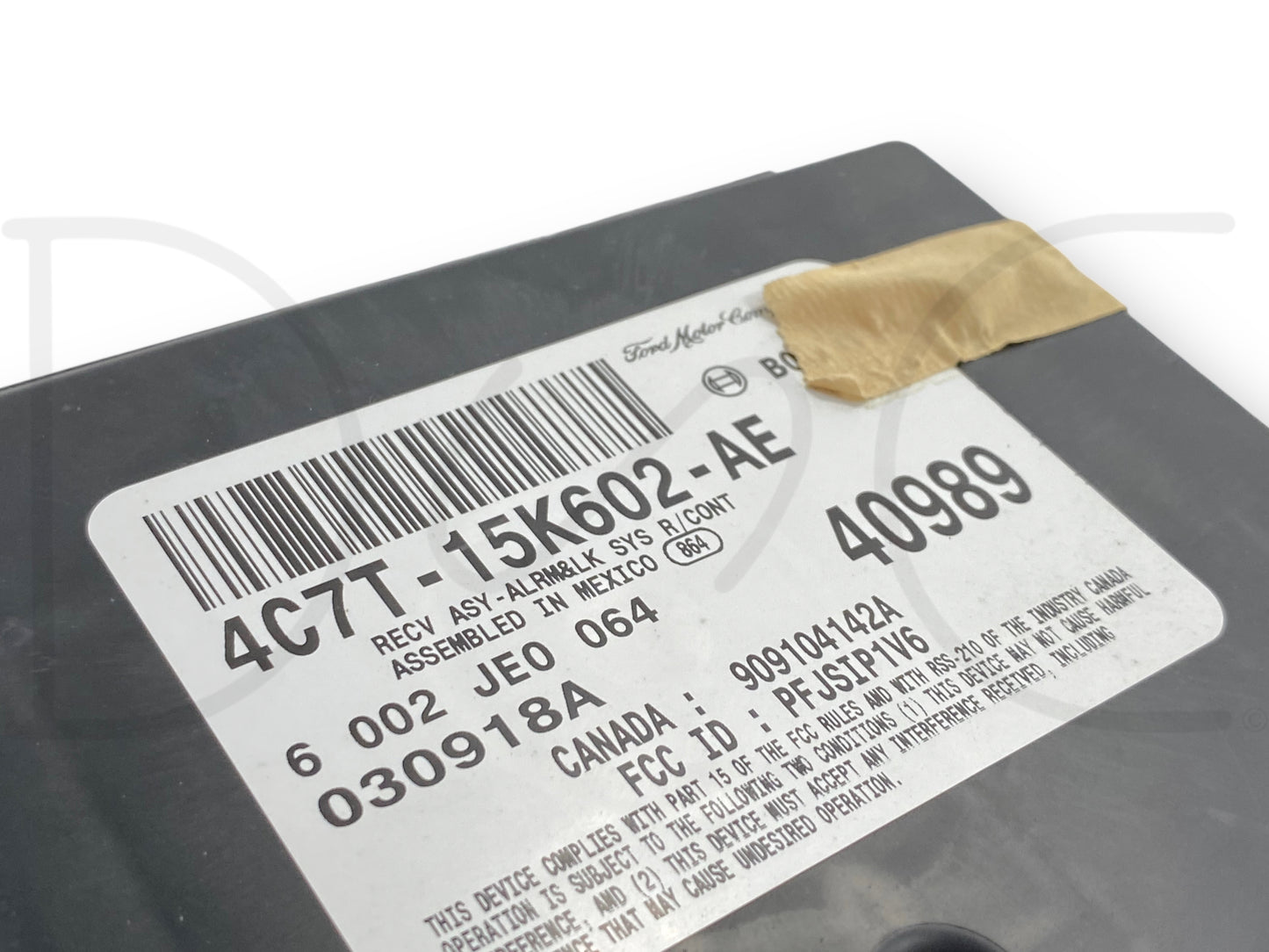 04-07 Ford F250 F350 Anti Theft Keyless Body Computer Module 4C7T-15K602-Ae