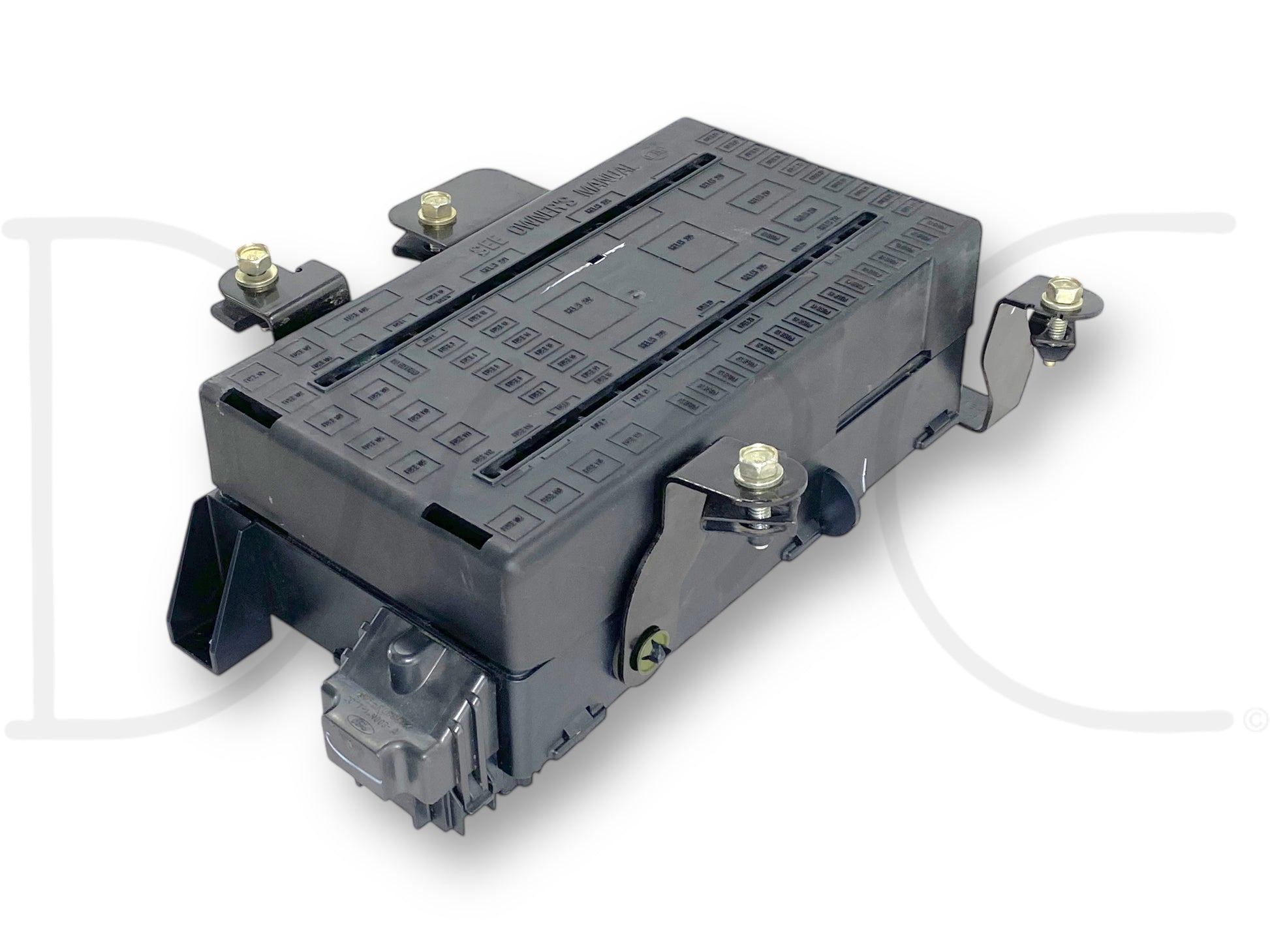 03-04 Ford F250 F350 Dash Interior Fuse Box Relay Module OE 3C3T-14A067-Ed used in good condition with light wear, compatible with 2003-2004 Super Duty models.
