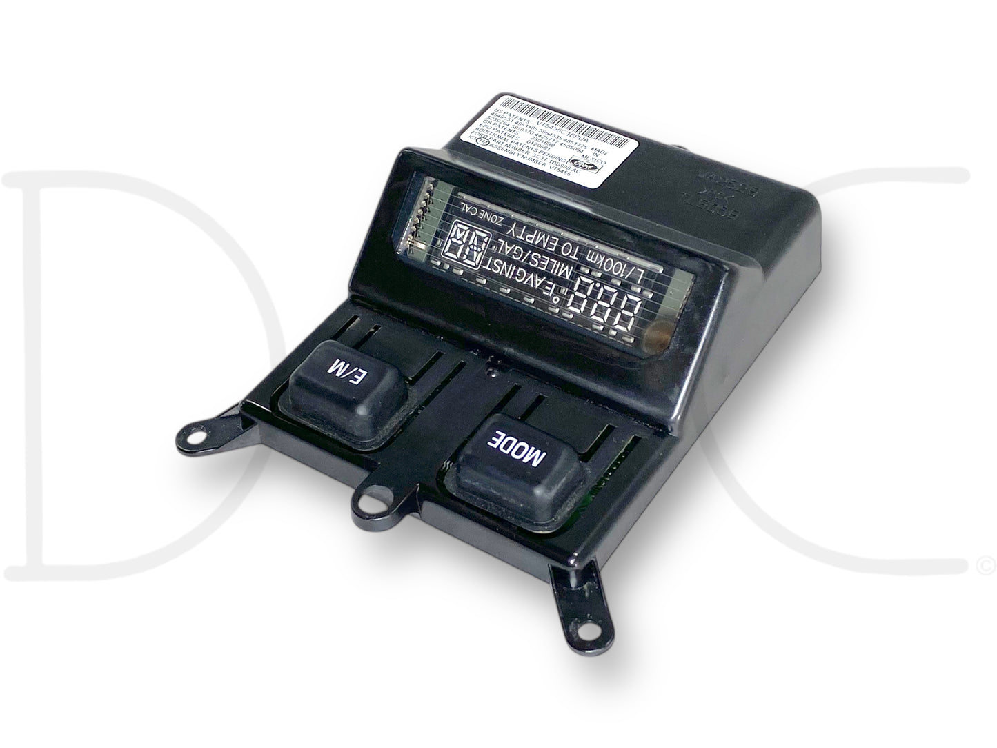 99-04 Ford F250 F350 Overhead Console Compass Trip Computer 3C3T-10D898-AC