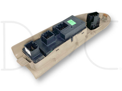 02-05 Ford F250 F350 LH Left Driver Front Power Window Lock Switch Panel Tan