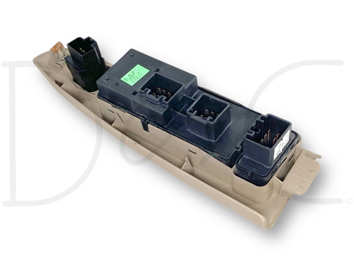 02-05 Ford F250 F350 LH Left Driver Front Power Window Lock Switch Panel Tan