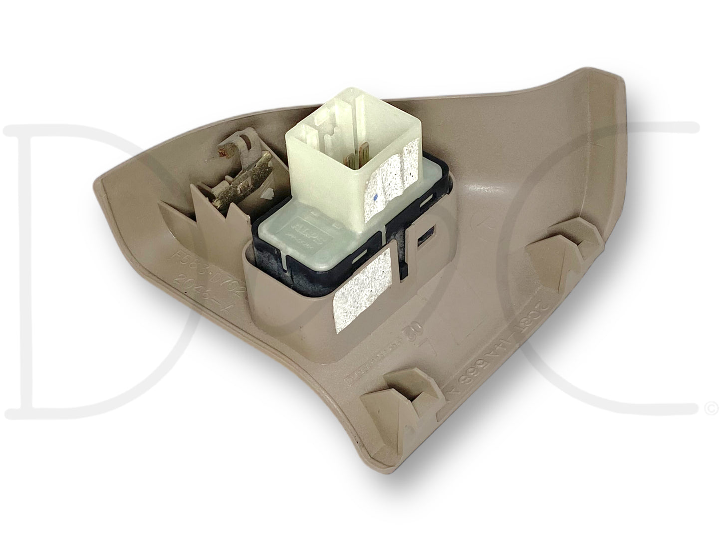 02-07 Ford F250 F350 Crew Cab LH Left Driver Rear Door Window Switch Tan OEM