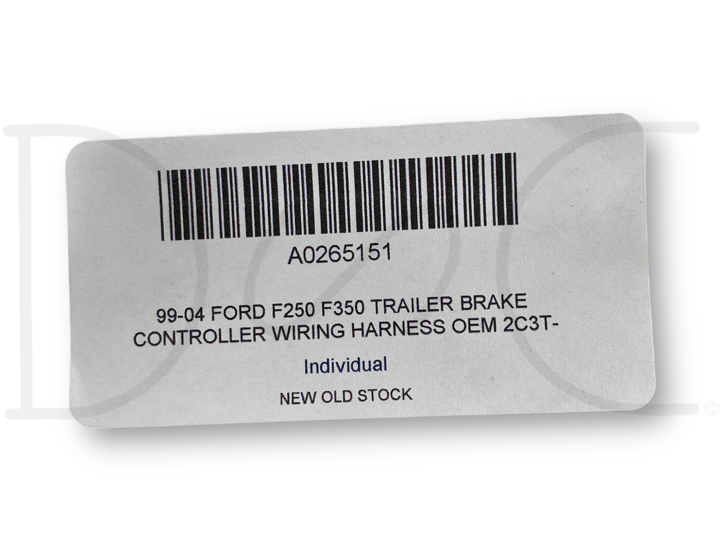 99-04 Ford F250 F350 Trailer Brake Controller Wiring Harness OEM 2C3T-15A416-Ae
