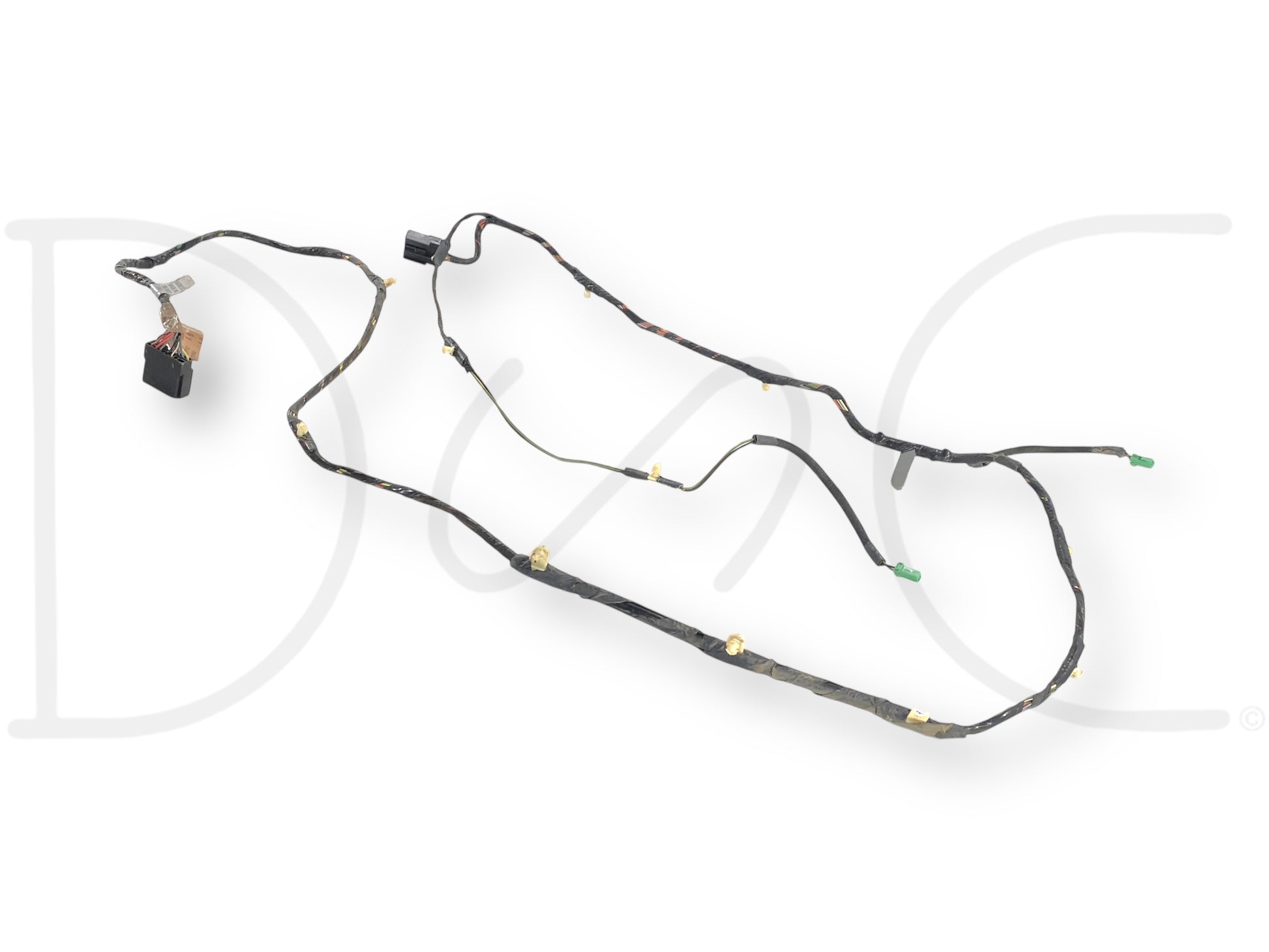 02-04 Ford F250 F350 Trip Computer Visor Mirror Wire Harness 3C3T-17C712-P260G used in good condition with light wear, compatible with 2002-2004 Ford Super Duty trucks.