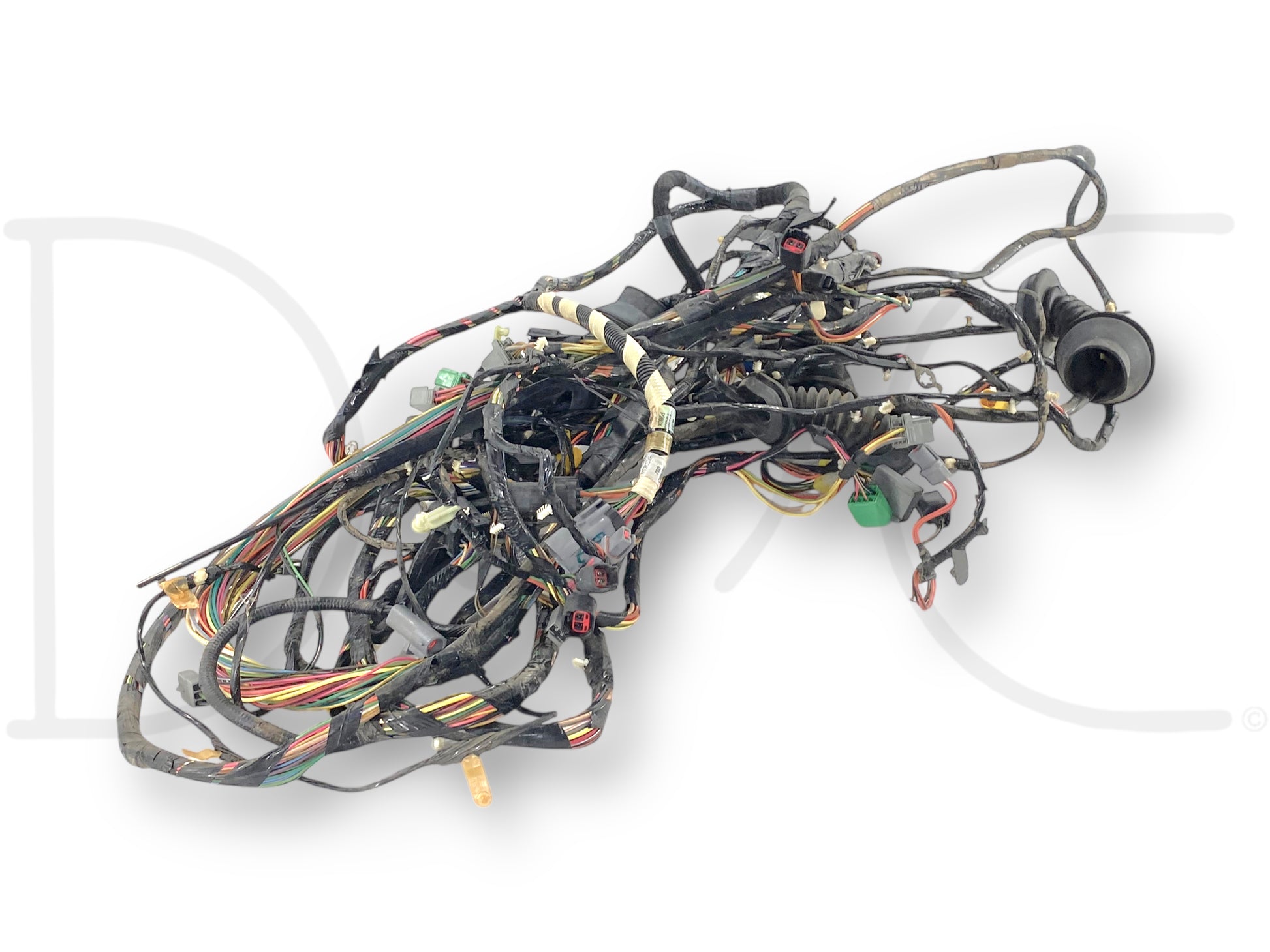 03-04 Ford F250 F350 Lariat Crew Cab Interior Wiring Harness 4C3T-14A005-P260X used, good condition with light wear, compatible with 2003-2004 Ford Super Duty trucks.
