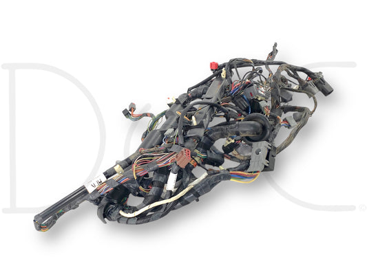 2004 04 Ford F250 F350 6.0 6.0L Diesel Dash Wiring Harness 4C3T-14401-P260Z Afk used wiring harness with light wear for Ford Super Duty trucks including F-250, F-350, F-450, and F-550 models.