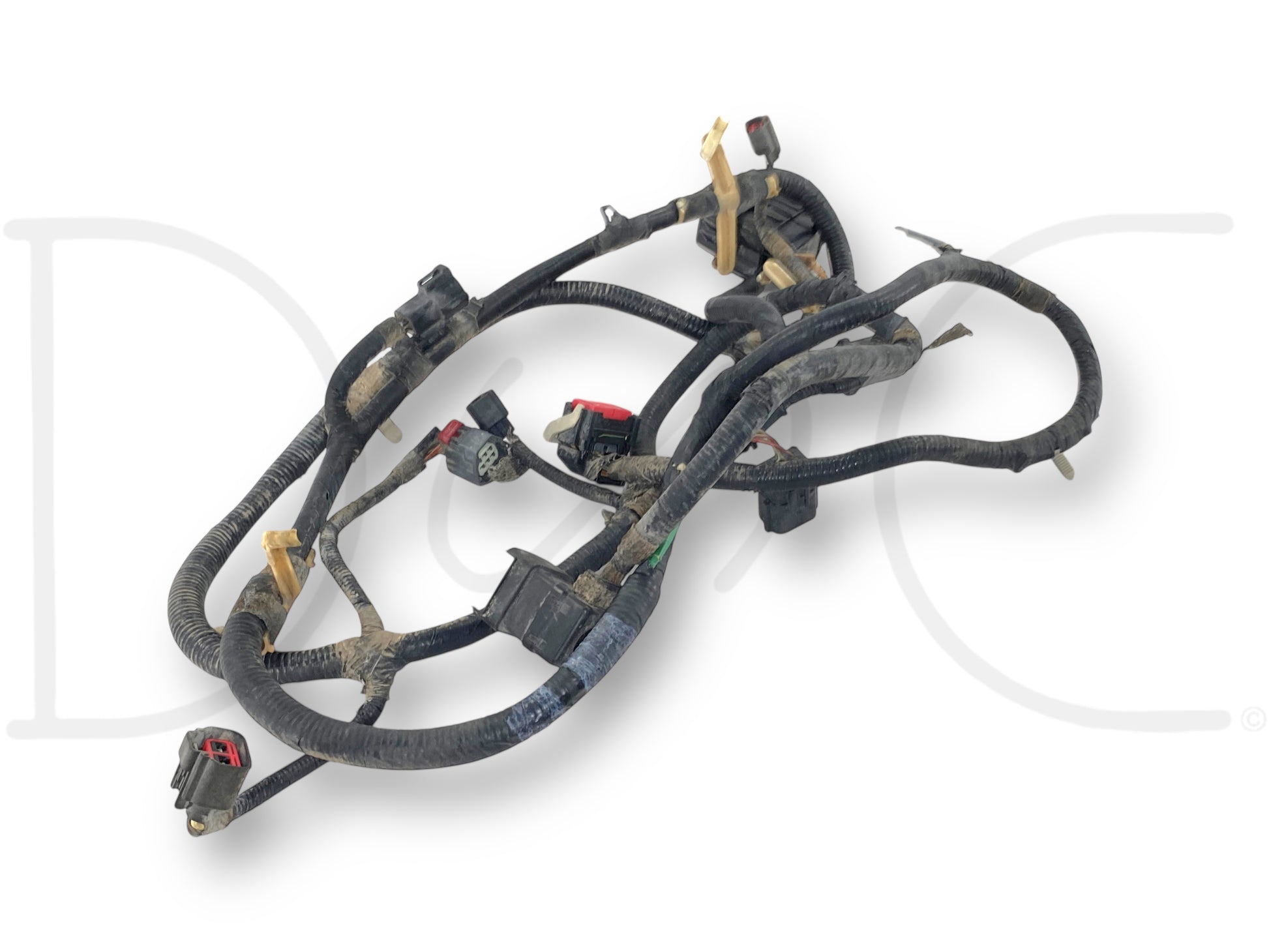Used good condition 03-04 Ford F250 F350 6.0 6.0L 5R110 Transmission Wiring Harness ESOF 4X4 removed from 2004 Ford F-250 King Ranch 6.0L diesel truck.