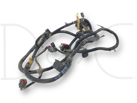 Used good condition 03-04 Ford F250 F350 6.0 6.0L 5R110 Transmission Wiring Harness ESOF 4X4 removed from 2004 Ford F-250 King Ranch 6.0L diesel truck.