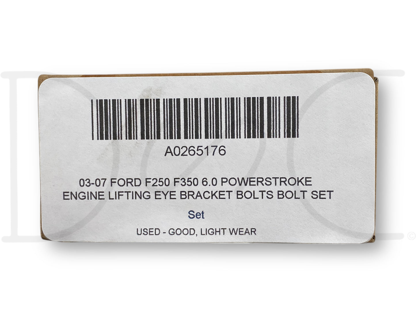 03-07 Ford F250 F350 6.0 Powerstroke Engine Lifting Eye Bracket Bolts Bolt Set