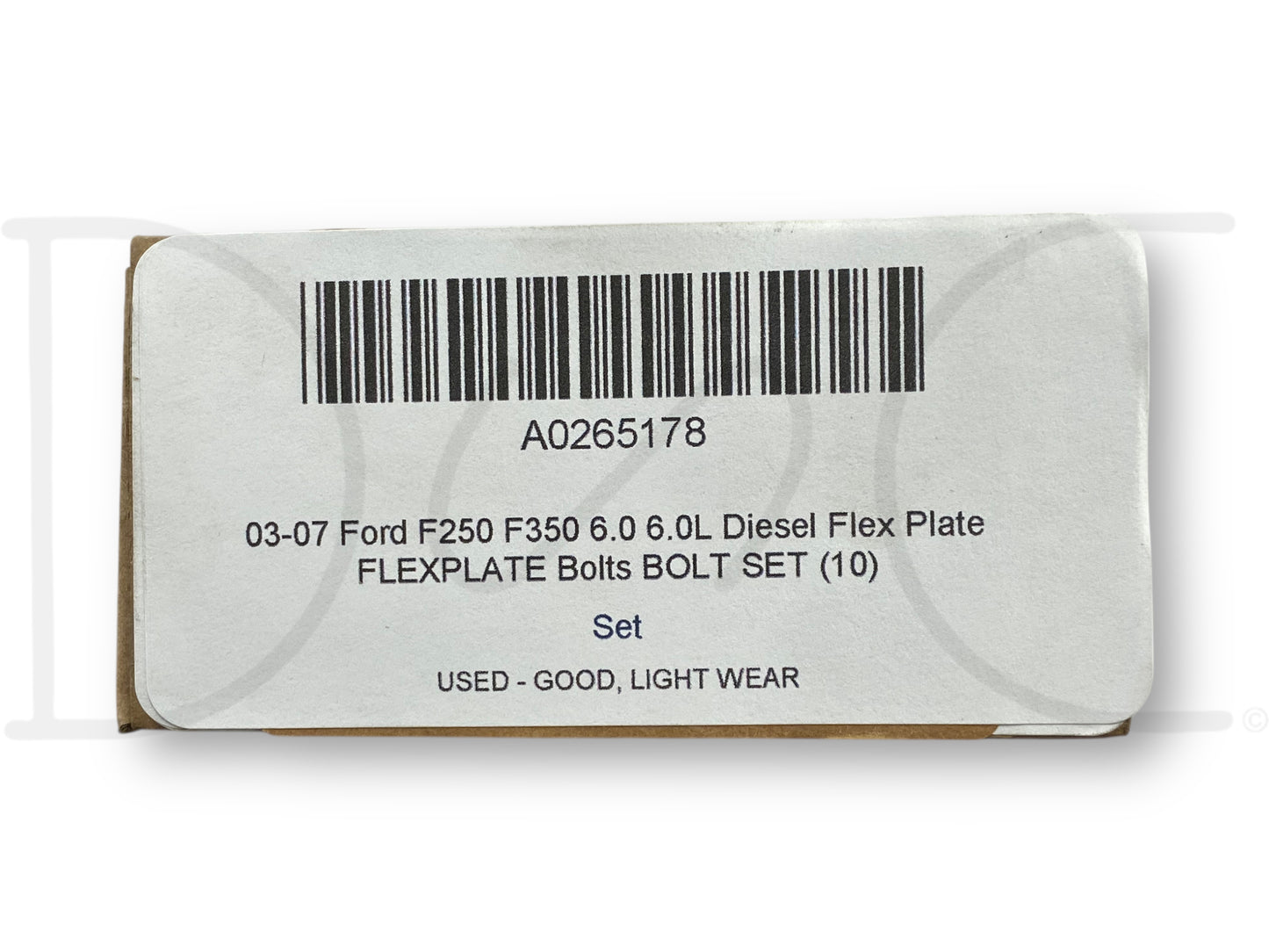 03-07 Ford F250 F350 6.0 6.0L Diesel Flex Plate Flexplate Bolts Bolt Set (10)