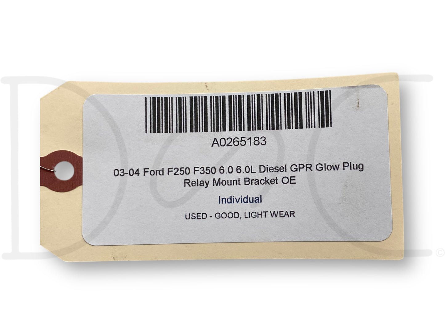 03-04 Ford F250 F350 6.0 6.0L Diesel Gpr Glow Plug Relay Mount Bracket OE