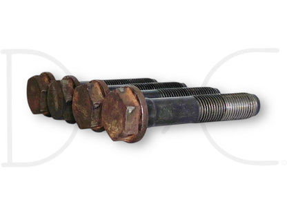 03-07 Ford 6.0 6.0L Diesel Harmonic Balancer Crank Pulley Bolts Bolt Set 4