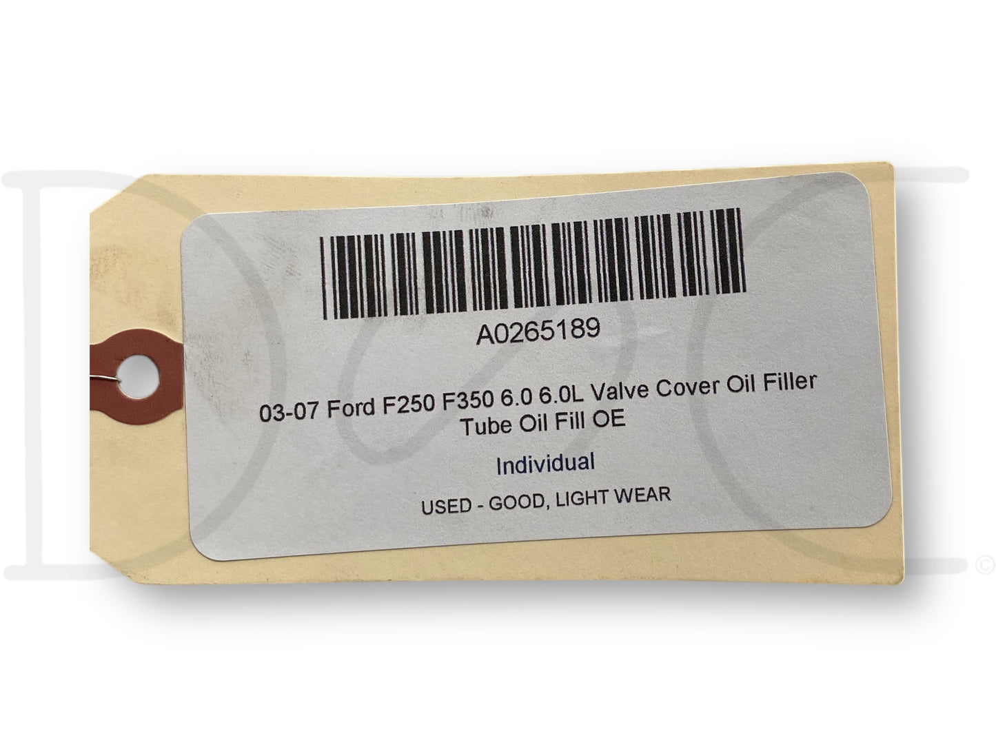 03-07 Ford F250 F350 6.0 6.0L Valve Cover Oil Filler Tube Oil Fill OE